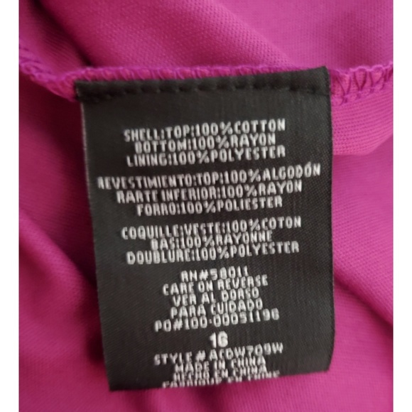 NWT Sangria High Low Dress Size 16 - Picture 5 of 8